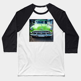 American car from the 50's in Havana, Cuba Baseball T-Shirt